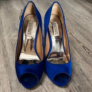 Badgley Mischka Peep-Toe Pumps
